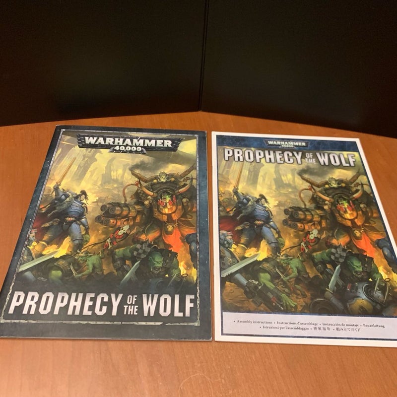 Warhammer 40k Starter Lot: Core Book, Know No Fear, Prophecy of the Wolf, The Edge of Silence, Battle Primers, First Missions