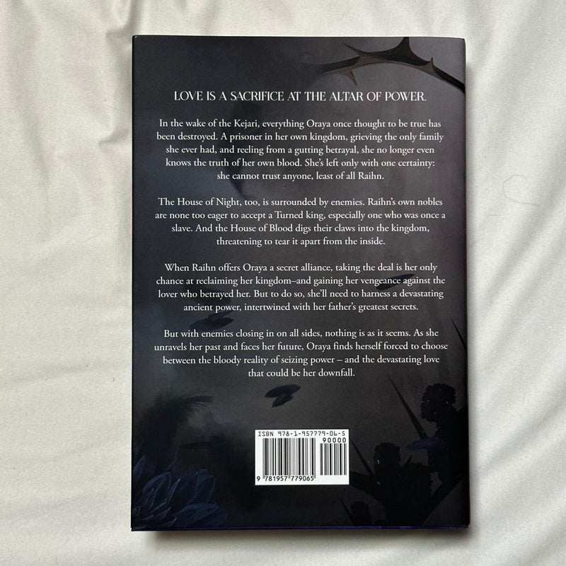 The Ashes and the Star-Cursed King - INDIE hardcover