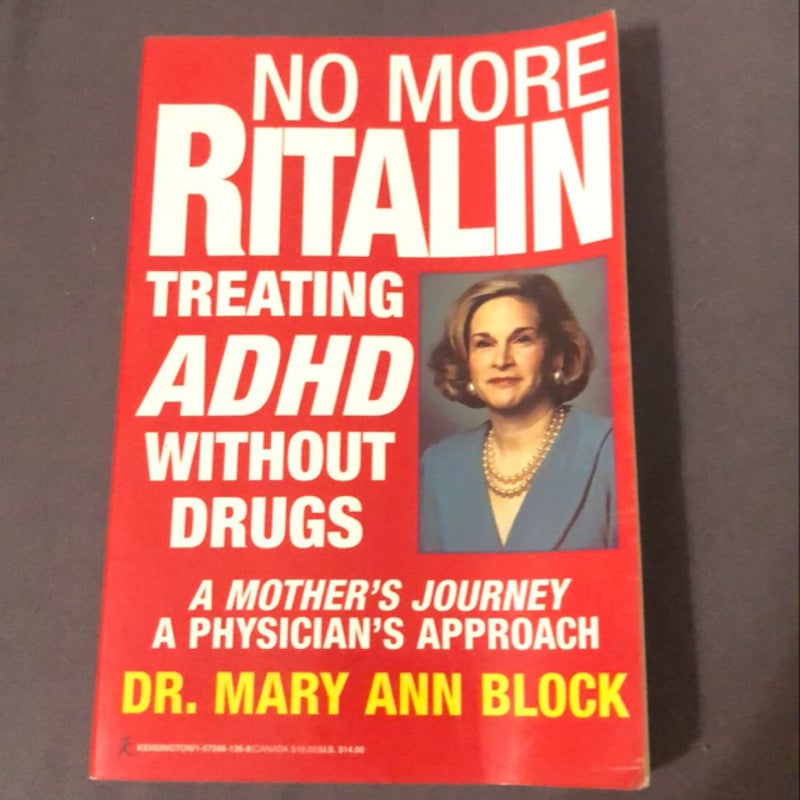 No More Ritalin