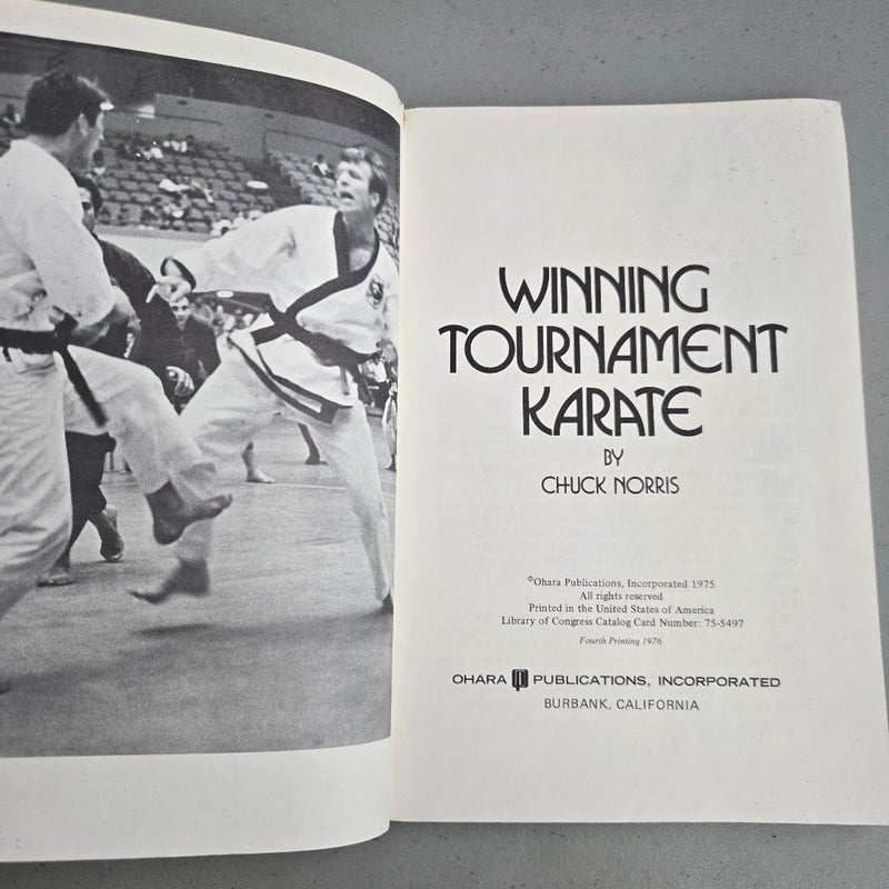 Winning Tournament Karate