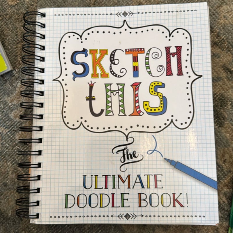 Sketch This: Ultimate Doodle Book