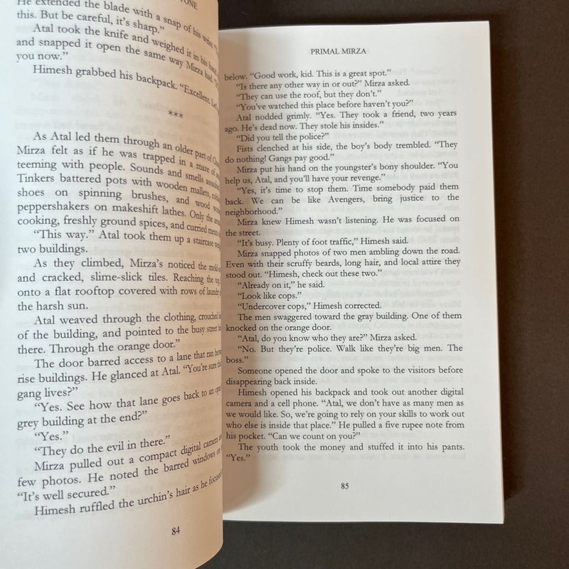PRIMAL Origins ex-library trade paperback