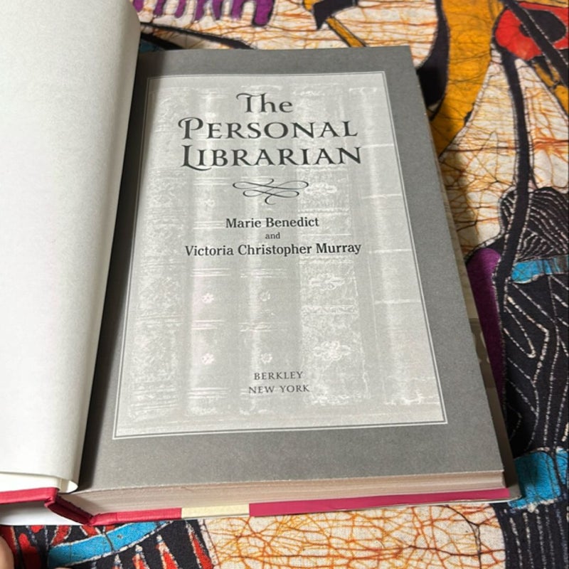 The Personal Librarian (2021 1st Printing)