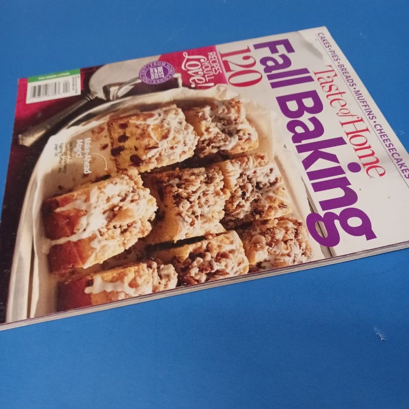 Taste of Home Fall Baking 2015 Magazine 