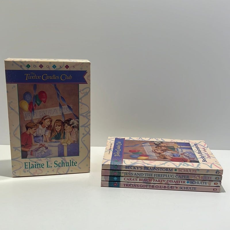 The Twelve Candles Club 4 Book Boxset (1992 Set) 