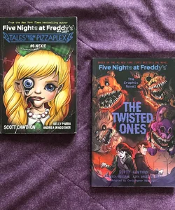 Five Nights at Freddy’s 2-Book Collection (Tales from the Pizzaplex #6 & The Twisted Ones Graphic Novel)