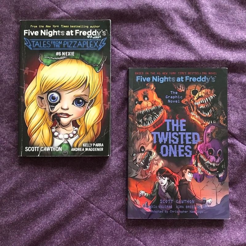 Five Nights at Freddy’s 2-Book Collection (Tales from the Pizzaplex #6 & The Twisted Ones Graphic Novel)