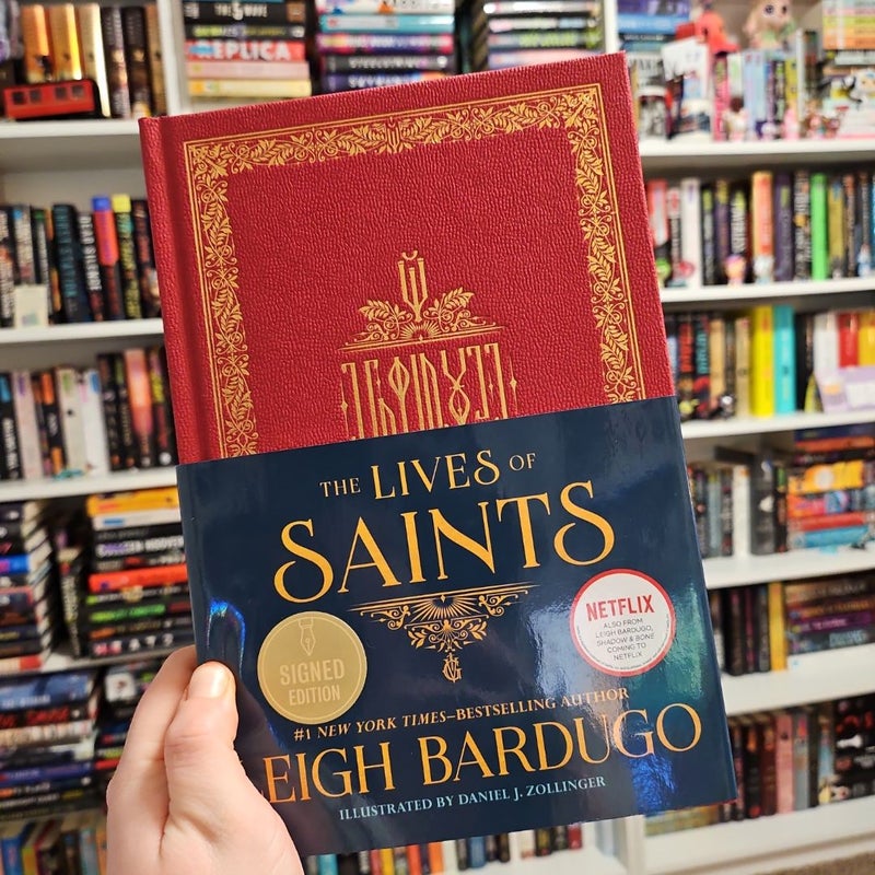 *SIGNED* The Lives of Saints (bound upside down)