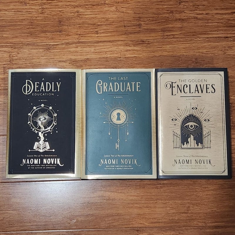 A Deadly Education, The Last Graduate, The Golden Enclaves (Scholomance Trilogy)