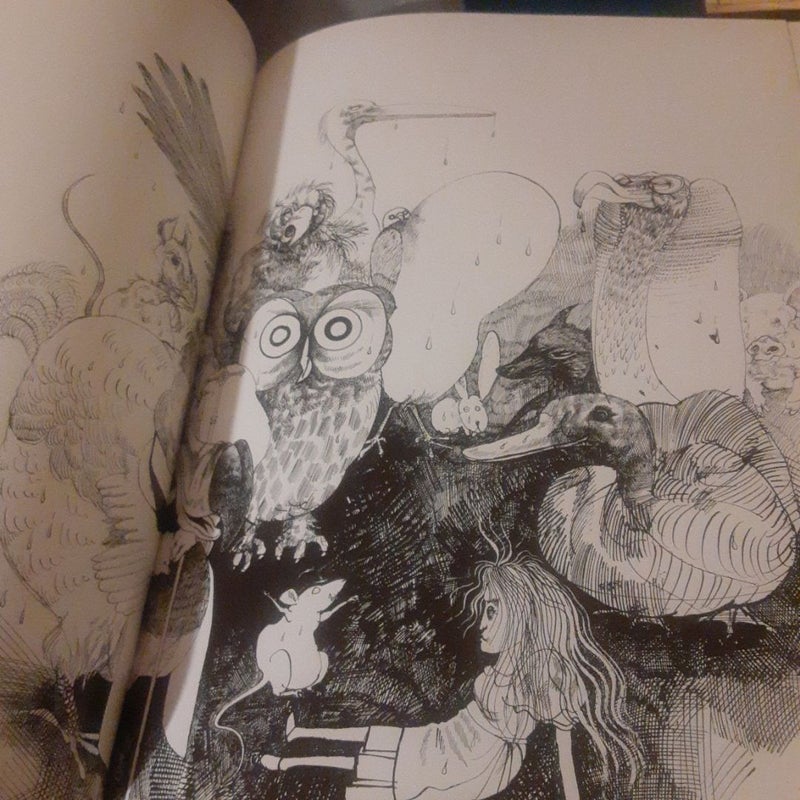 Alice in Wonderland with Ralph Steadman illustrations 2003