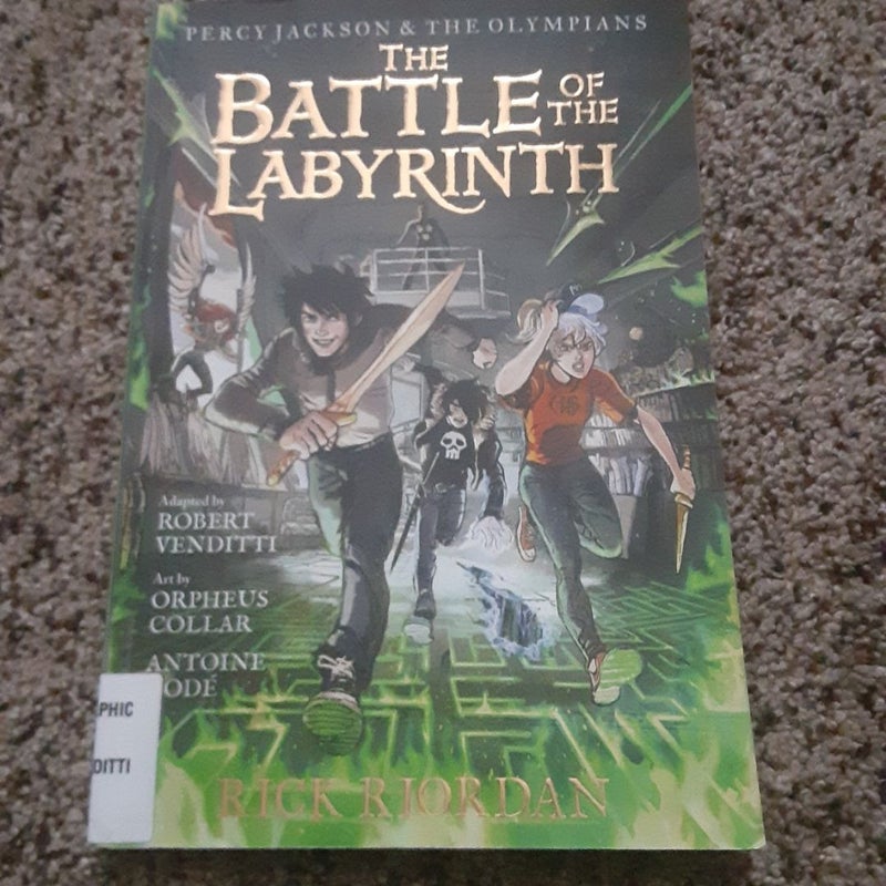 Percy Jackson and the Olympians the Battle of the Labyrinth: the Graphic Novel (Percy Jackson and the Olympians)