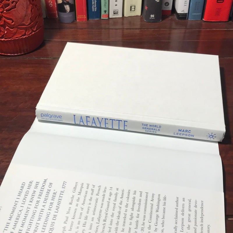 Inscribed, signed , 1st/1st * Lafayette