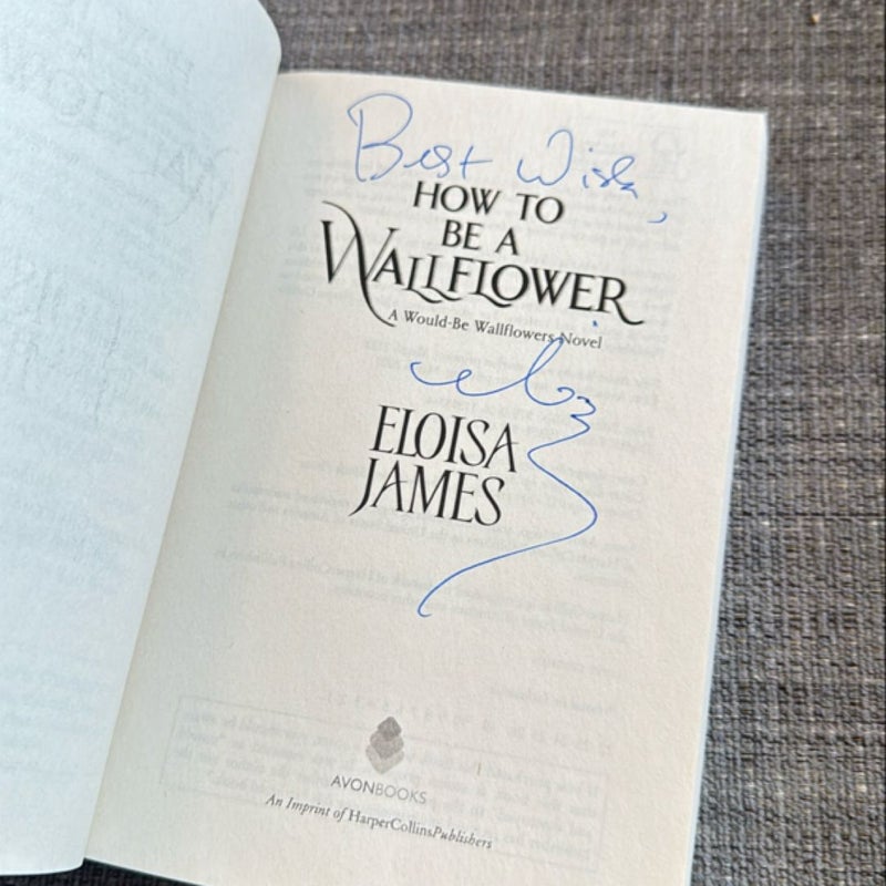 How to Be a Wallflower