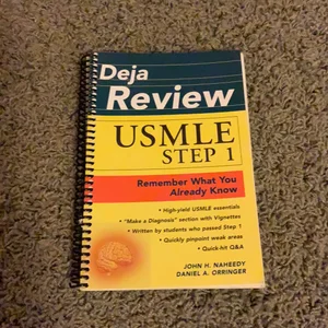 Deja Review USMLE Step 1