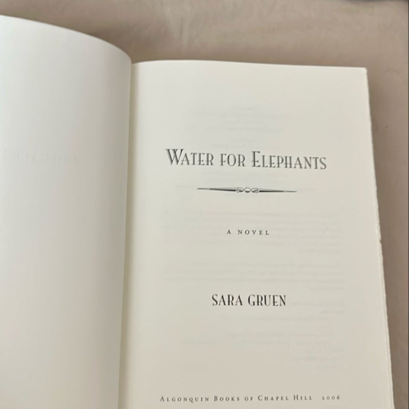 Water for Elephants