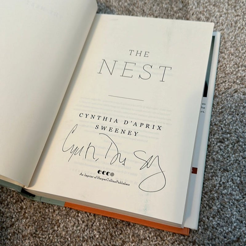 Signed First Edition - The Nest