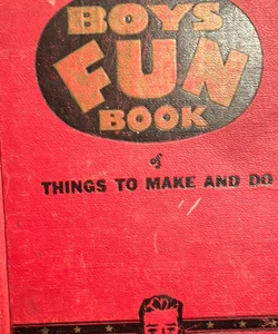 Boys fun book  