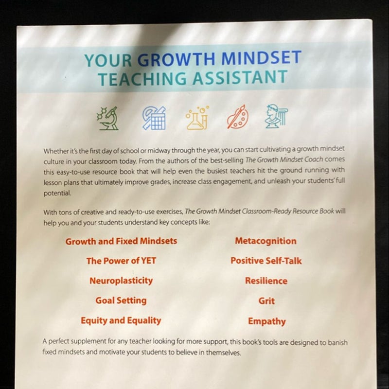 The Growth Mindset Classroom-Ready Resource Book