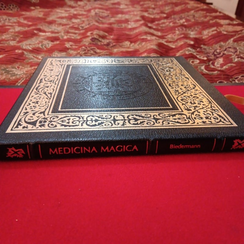 Medicina Magica Leather Medieval Medicine Herbal ancient Occult