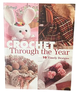 HTF The Needlecraft Shop Crochet Through The Year • 10 Timely Designs