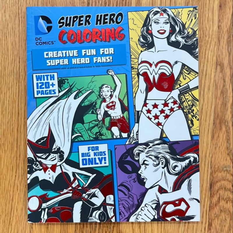 DC Comics Super Hero Coloring