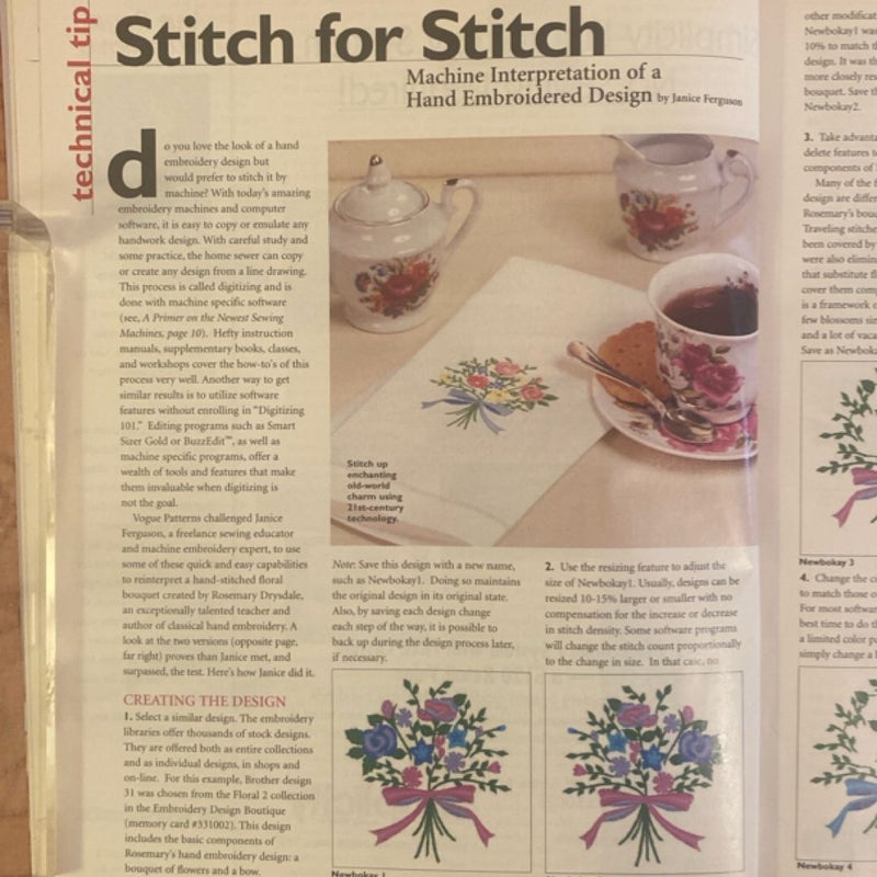 Vogue Patterns Magazine (July/August 2001)
