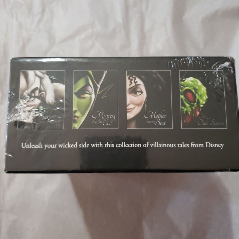 Disney Villian Tales 4 book box set