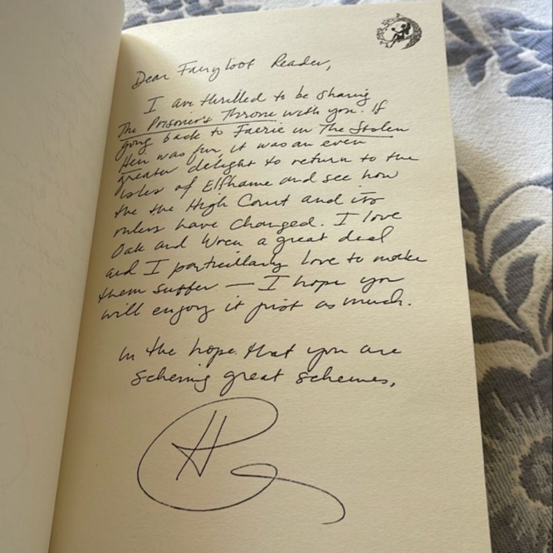 The Prisoner's Throne (fairyloot Exclusive Edition)