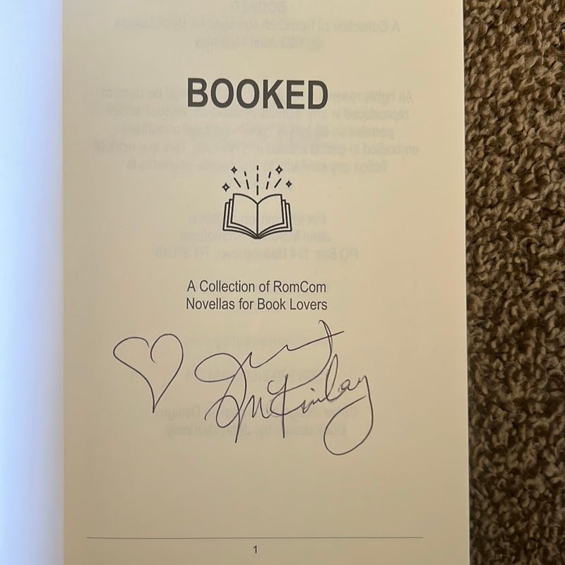 Booked (signed)