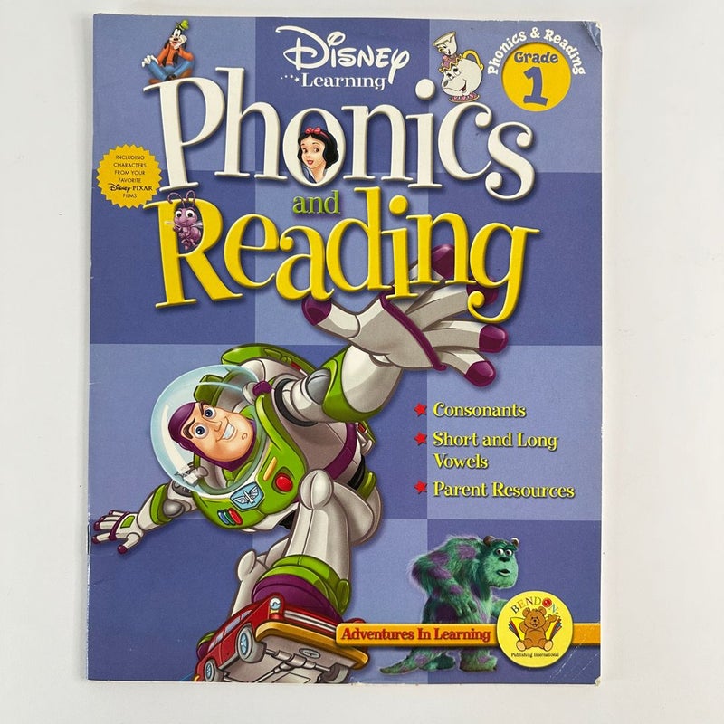 Disney Learning Phonics and Reading Grade 1