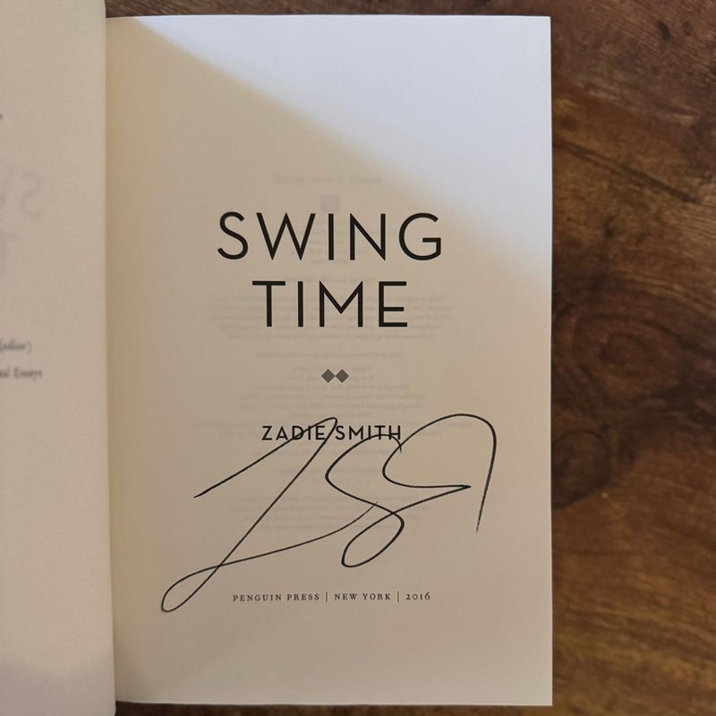 Swing Time - Signed, 2nd Printing 