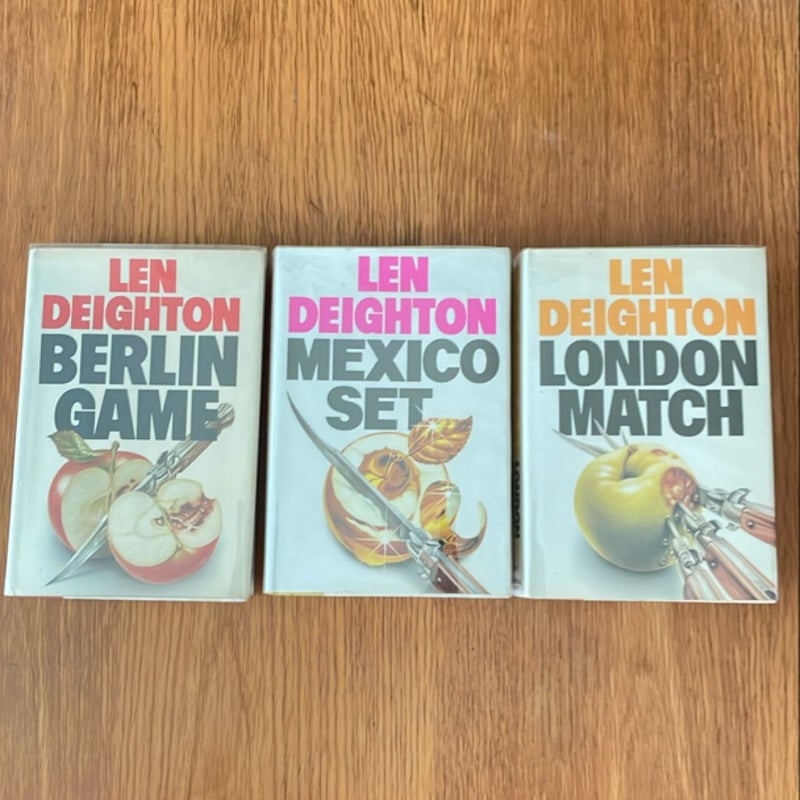 Len Deighton Set of 3