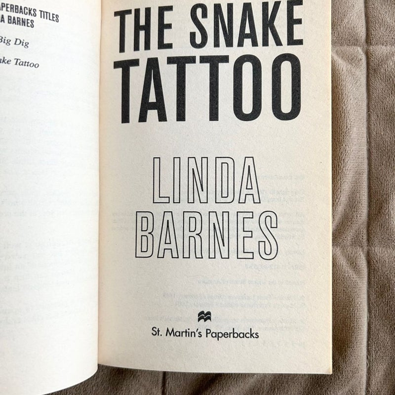 The Snake Tattoo