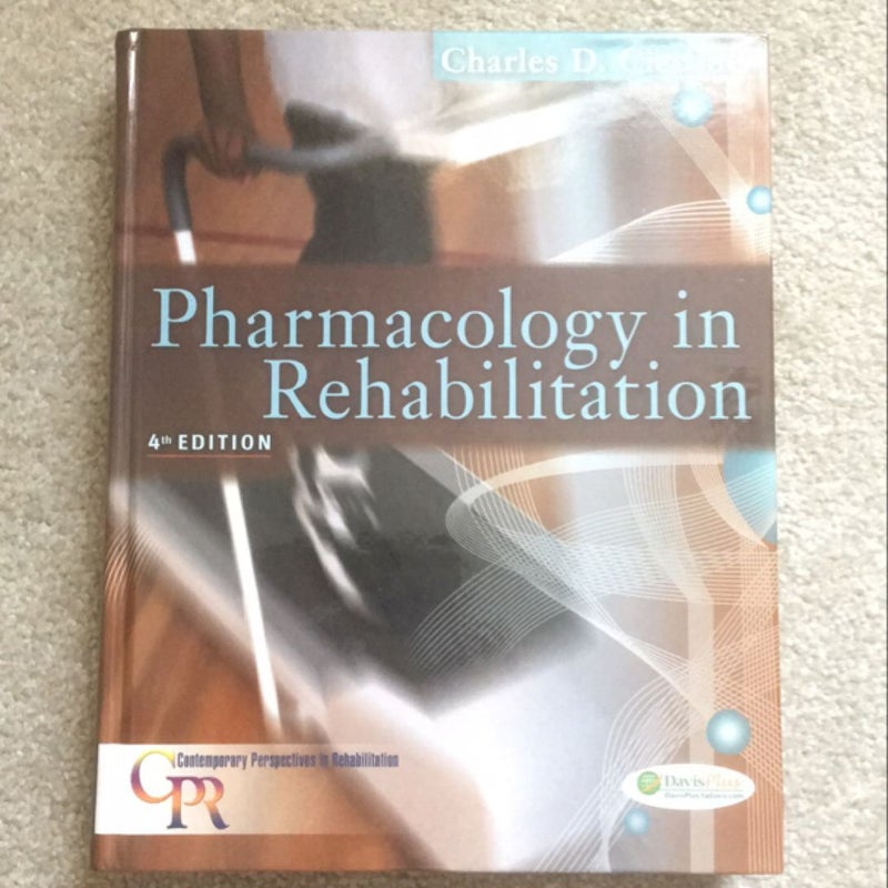 Pharmacology in Rehabilitation