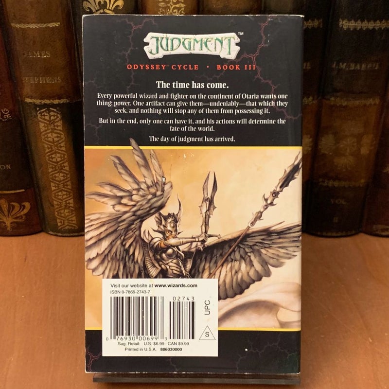 Magic The Gathering: Judgment, Odyssey Cycle 3, First Edition First Printing