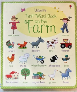 First Word Book on the Farm