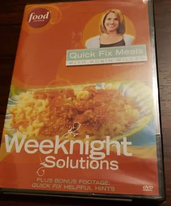 New Sealed Food Network Weeknight Solutions Robin Miller