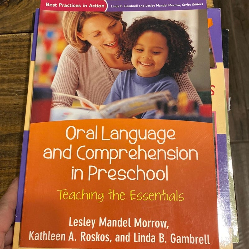 Oral Language and Comprehension in Preschool