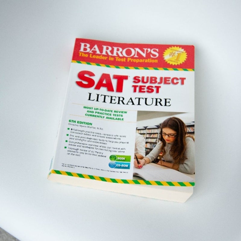 Barron's SAT Subject Test Literature with CD-ROM