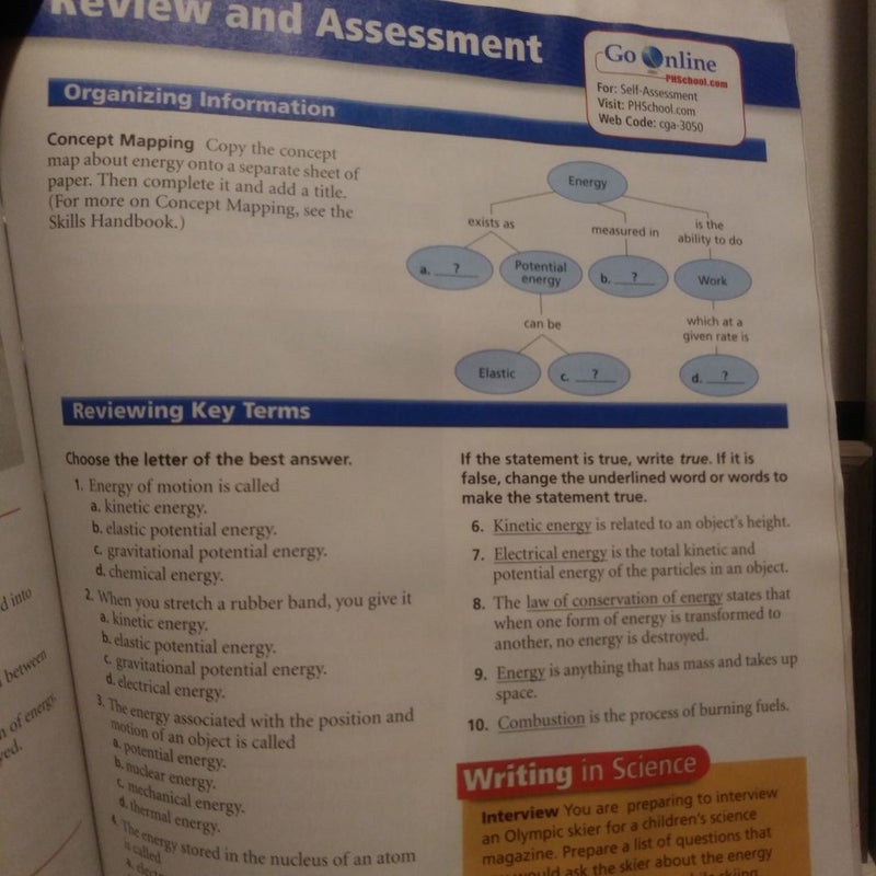 Science Explorer C2009 Book M Student Edition Motion, Forces, and Energy