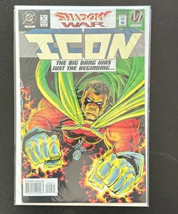 Icon # 9 Jan Shadow War Milestone DC Comics