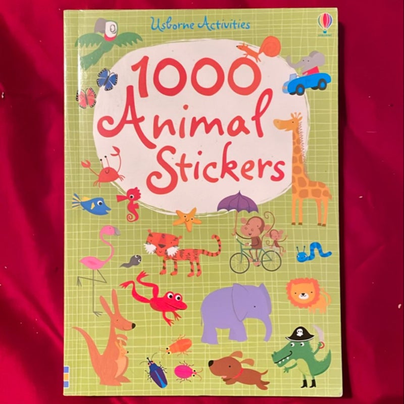 1000 Animal Stickers