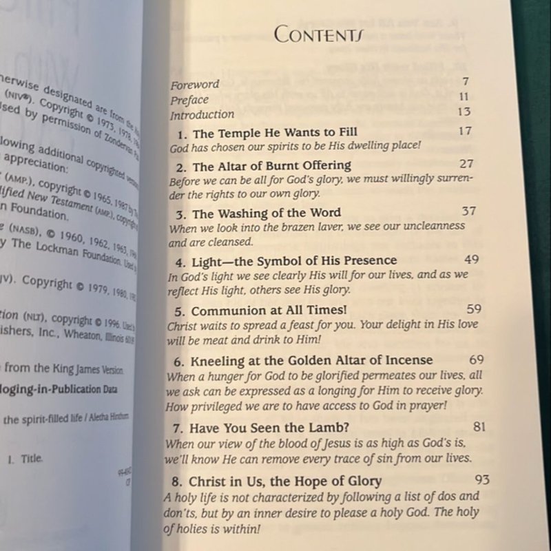 Filled with His Glory