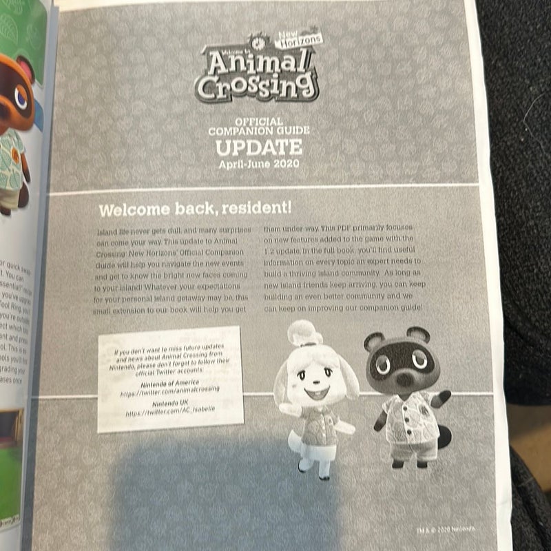 Animal Crossing Companion guide & extra magazine 