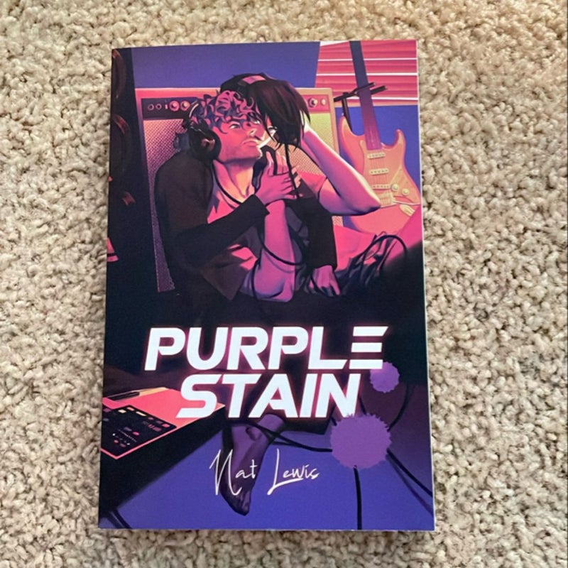 Purple Stain (Cardiff Rainbow Book 1)