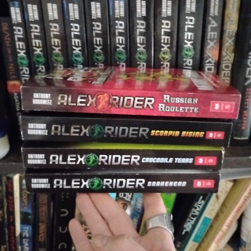 Alex Rider Series books 1-10