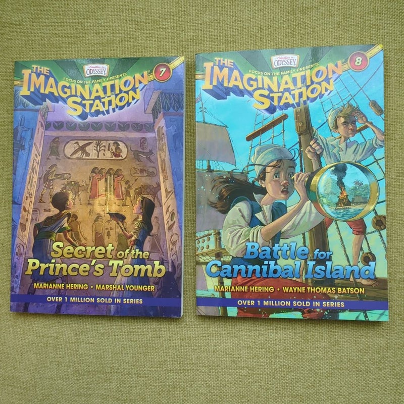 The Imagination Station Bundle: Secret of the Prince's Tomb and Battle for Cannibal Island