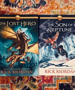 The Heroes of Olympus 1-2 by Rick Riordan - The Lost Hero & The Son Of Neptune