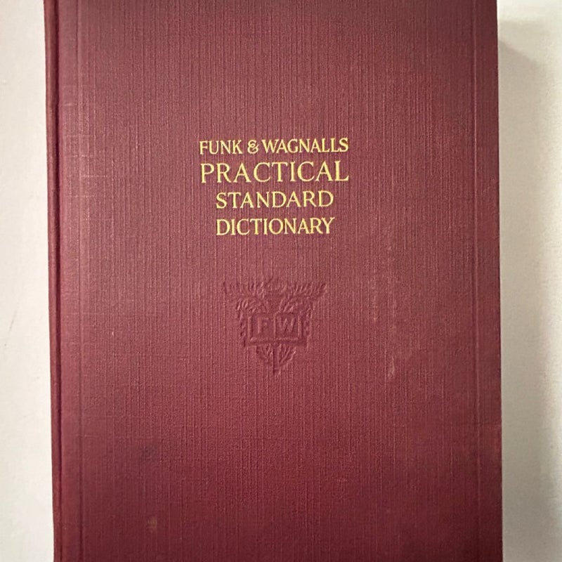 The Practical Standard Dictionary, 1936