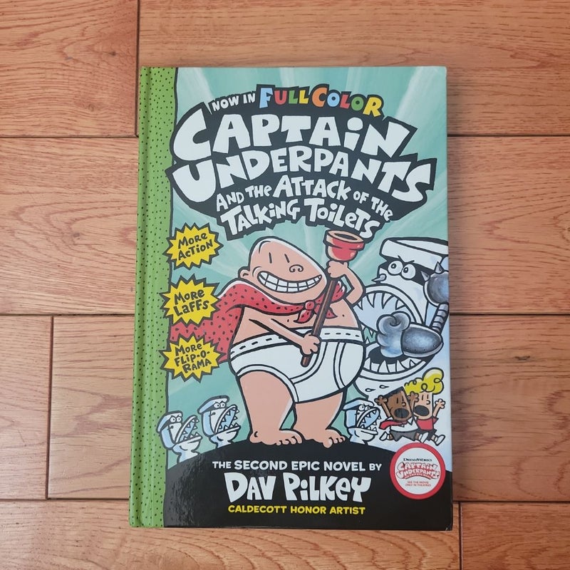 Captain Underpants and the Attack of the Talking Toilets